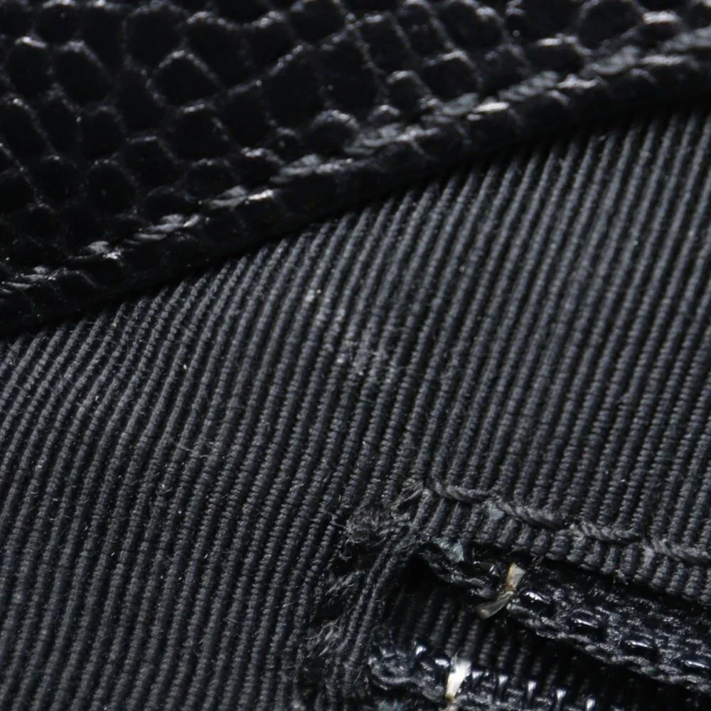 CHANEL Black Caviar Leather Bag